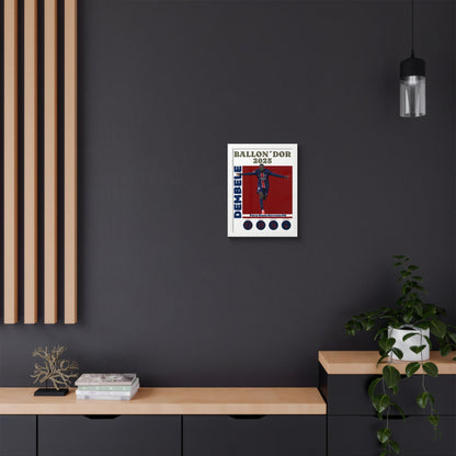 Dembele Ballondor 2025 Framed Poster
