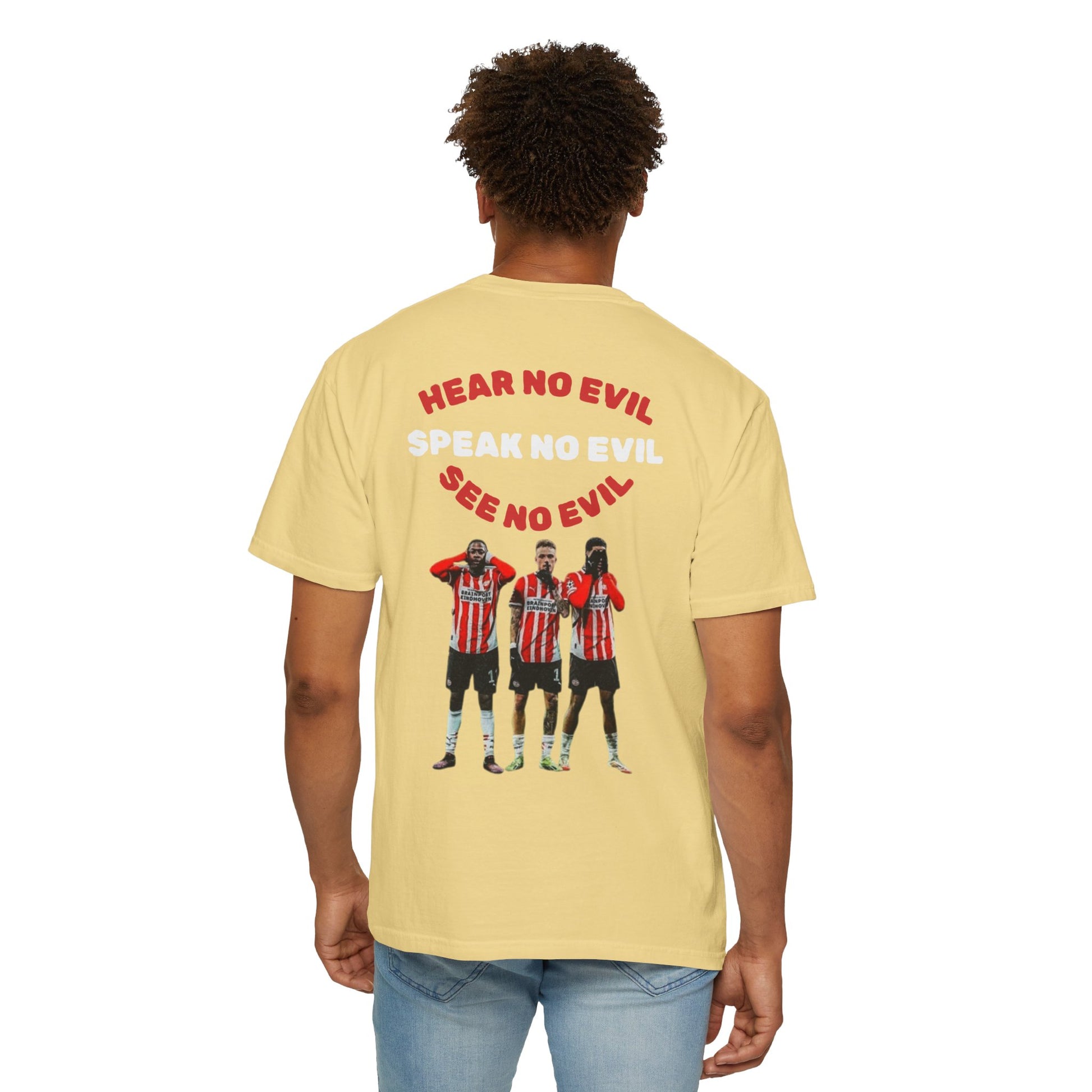 PSV T-shirt Hear No Evil Speak No Evil See No Evil Tee Shirt