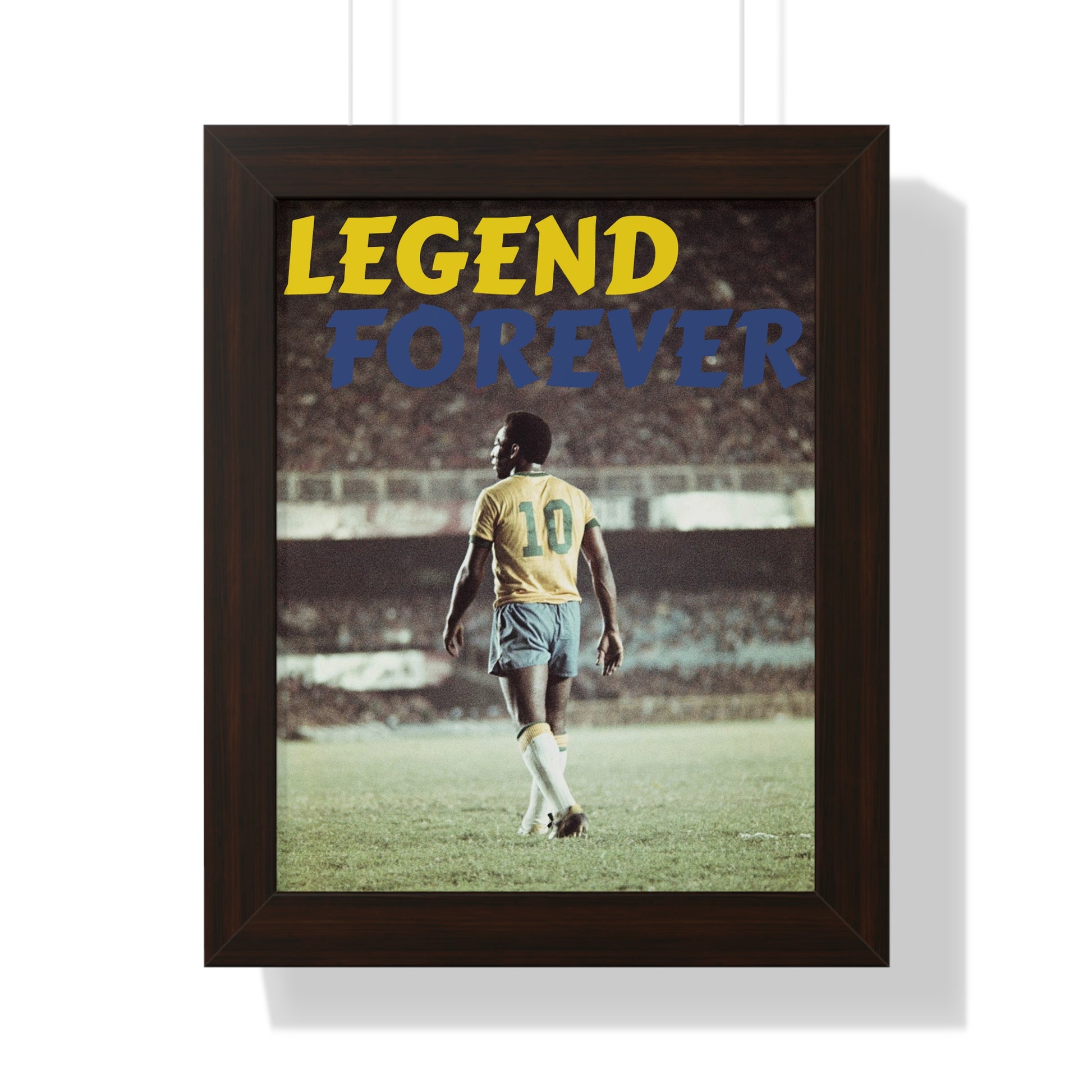 PELE Framed Vertical Poster