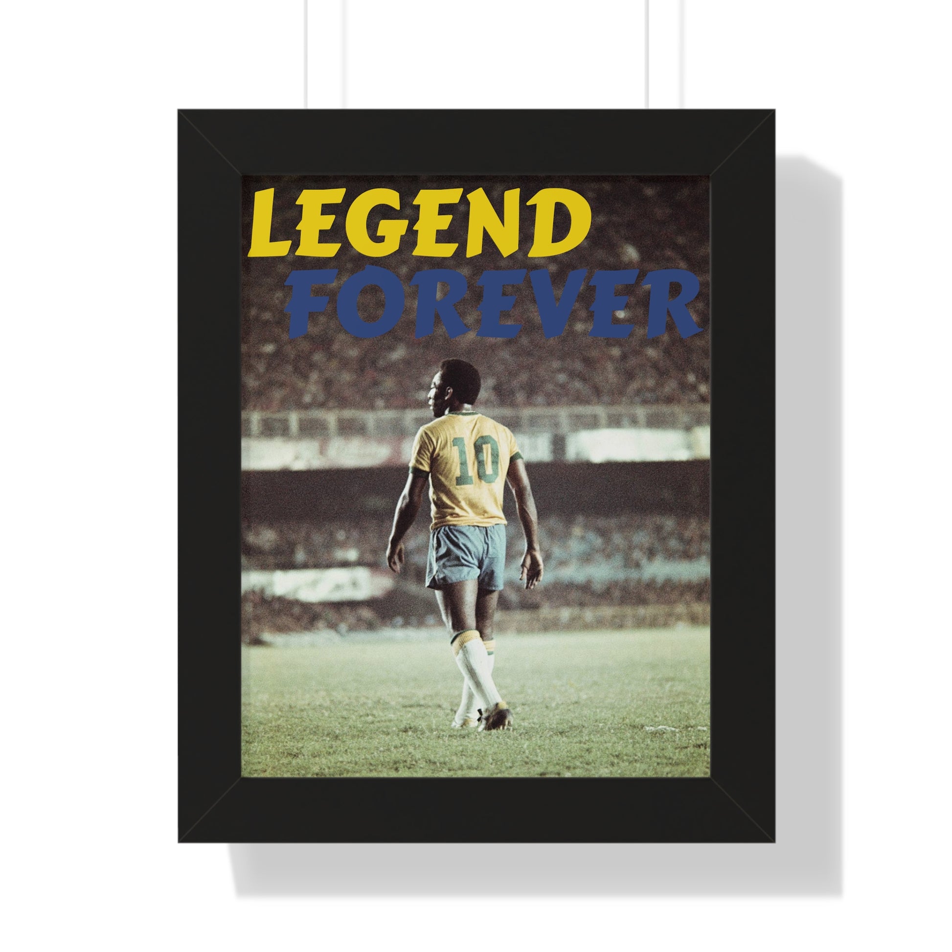 PELE Framed Vertical Poster