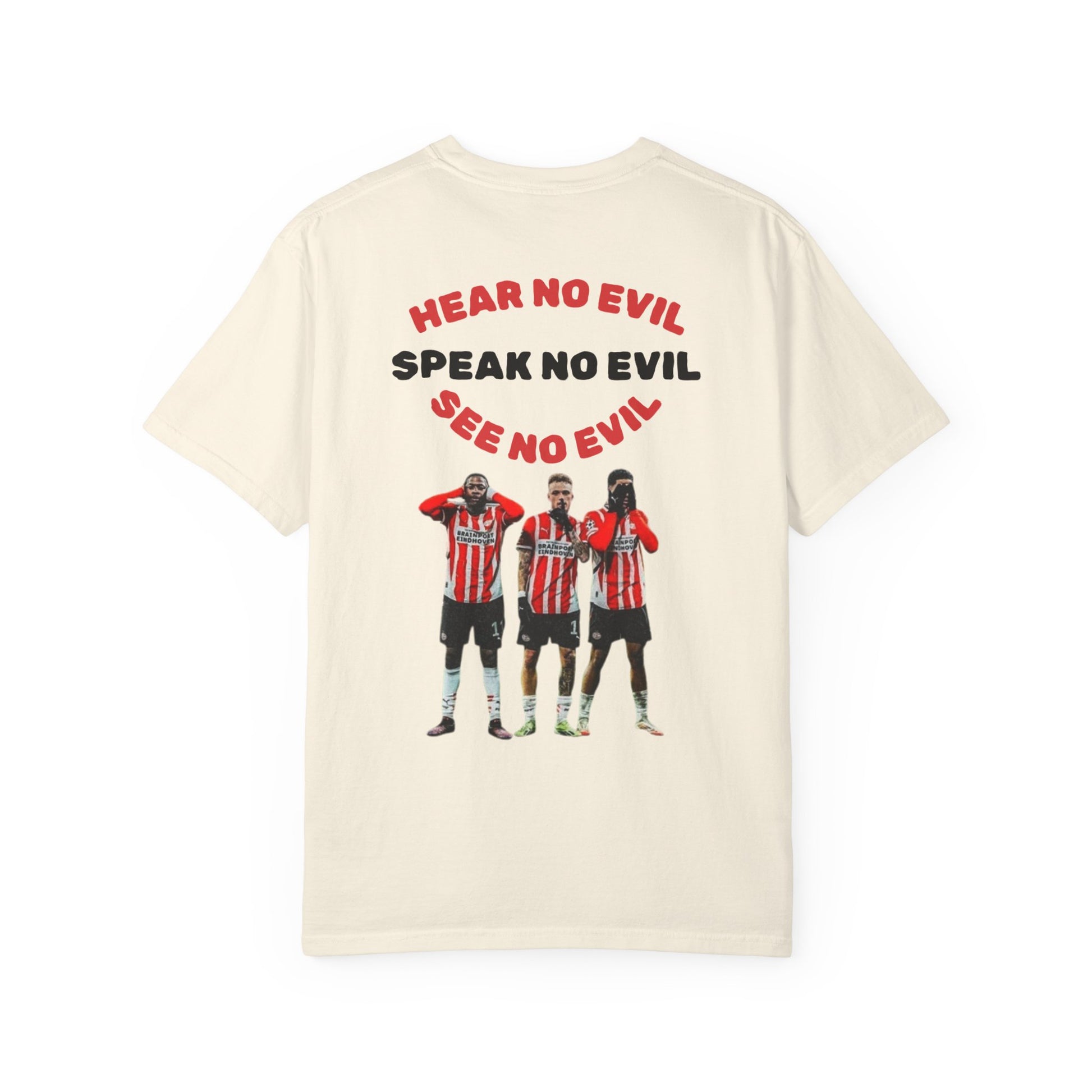 PSV T-shirt Hear No Evil Speak No Evil See No Evil Tee Shirt