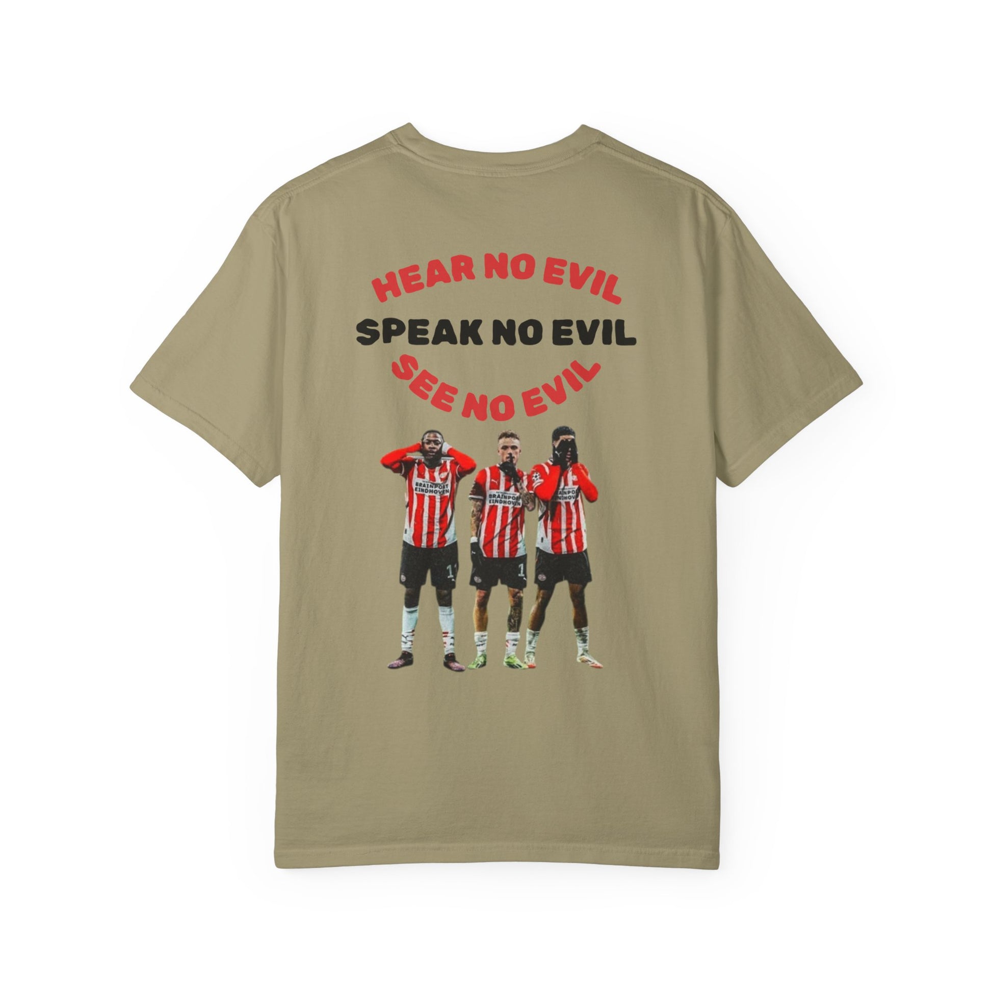 PSV T-shirt Hear No Evil Speak No Evil See No Evil Tee Shirt