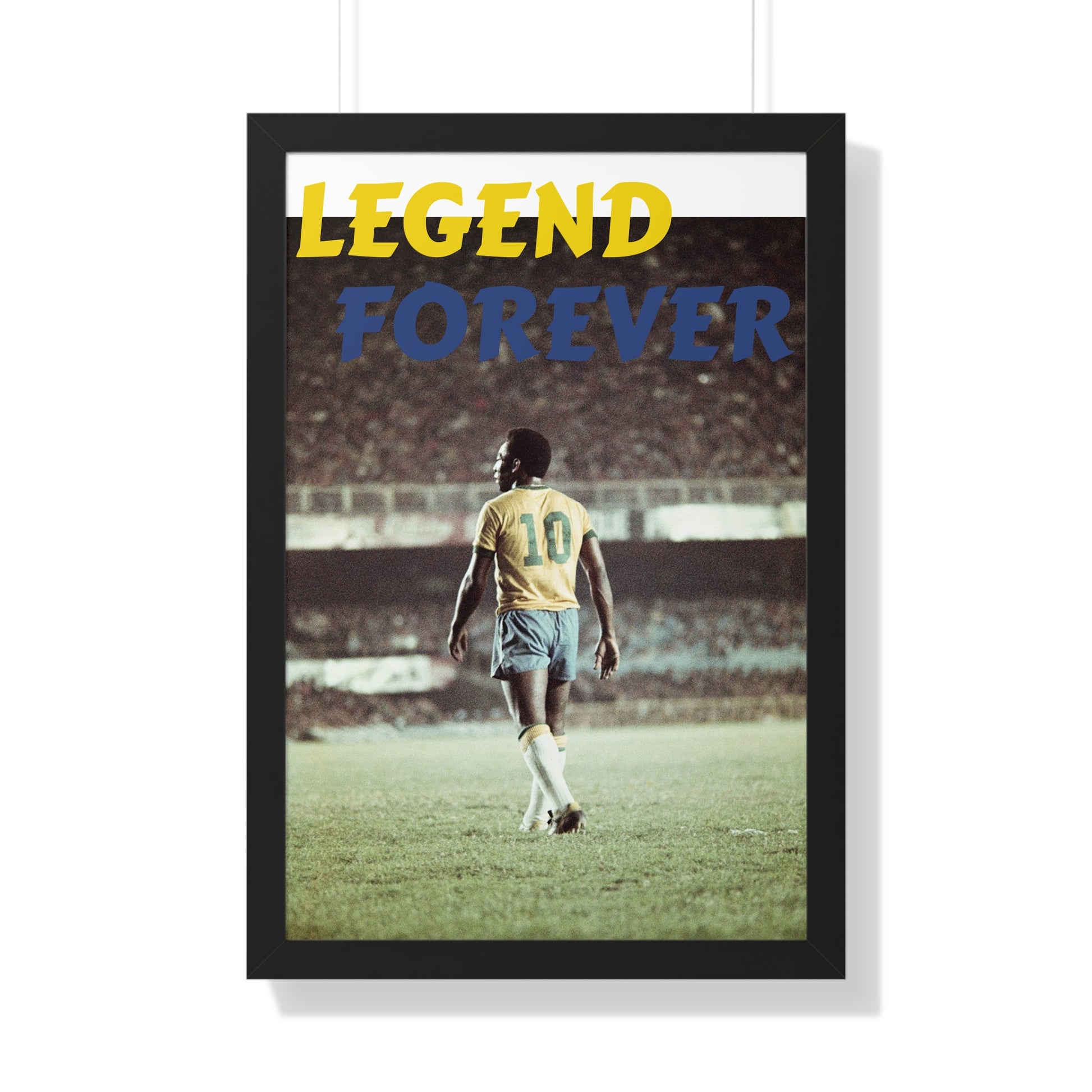 PELE Framed Vertical Poster