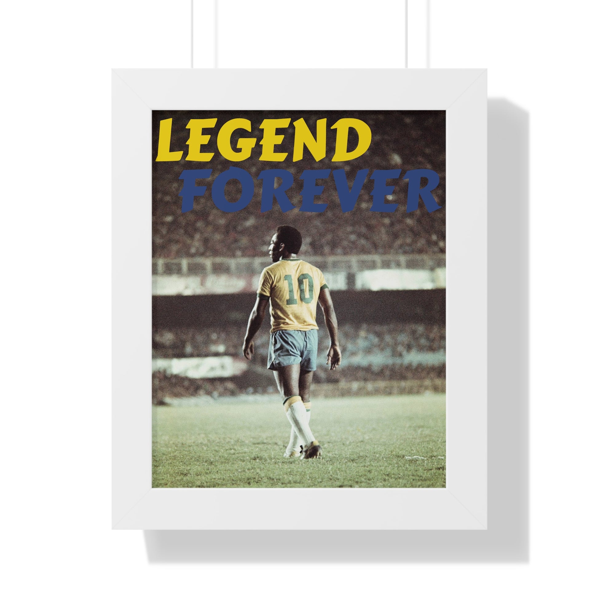 PELE Framed Vertical Poster