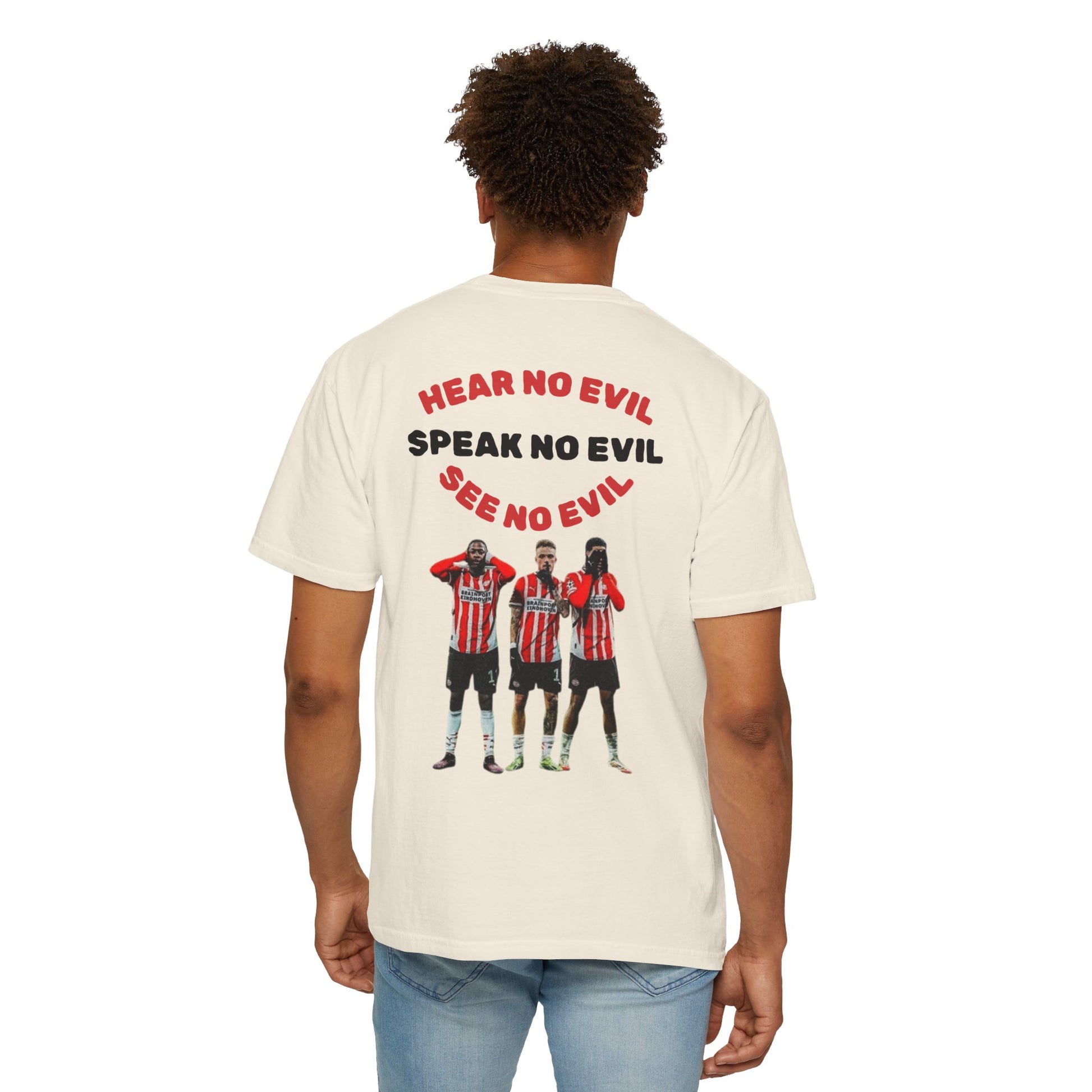 PSV T-shirt Hear No Evil Speak No Evil See No Evil Tee Shirt