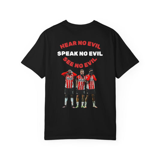 PSV T-shirt Hear No Evil Speak No Evil See No Evil Tee Shirt