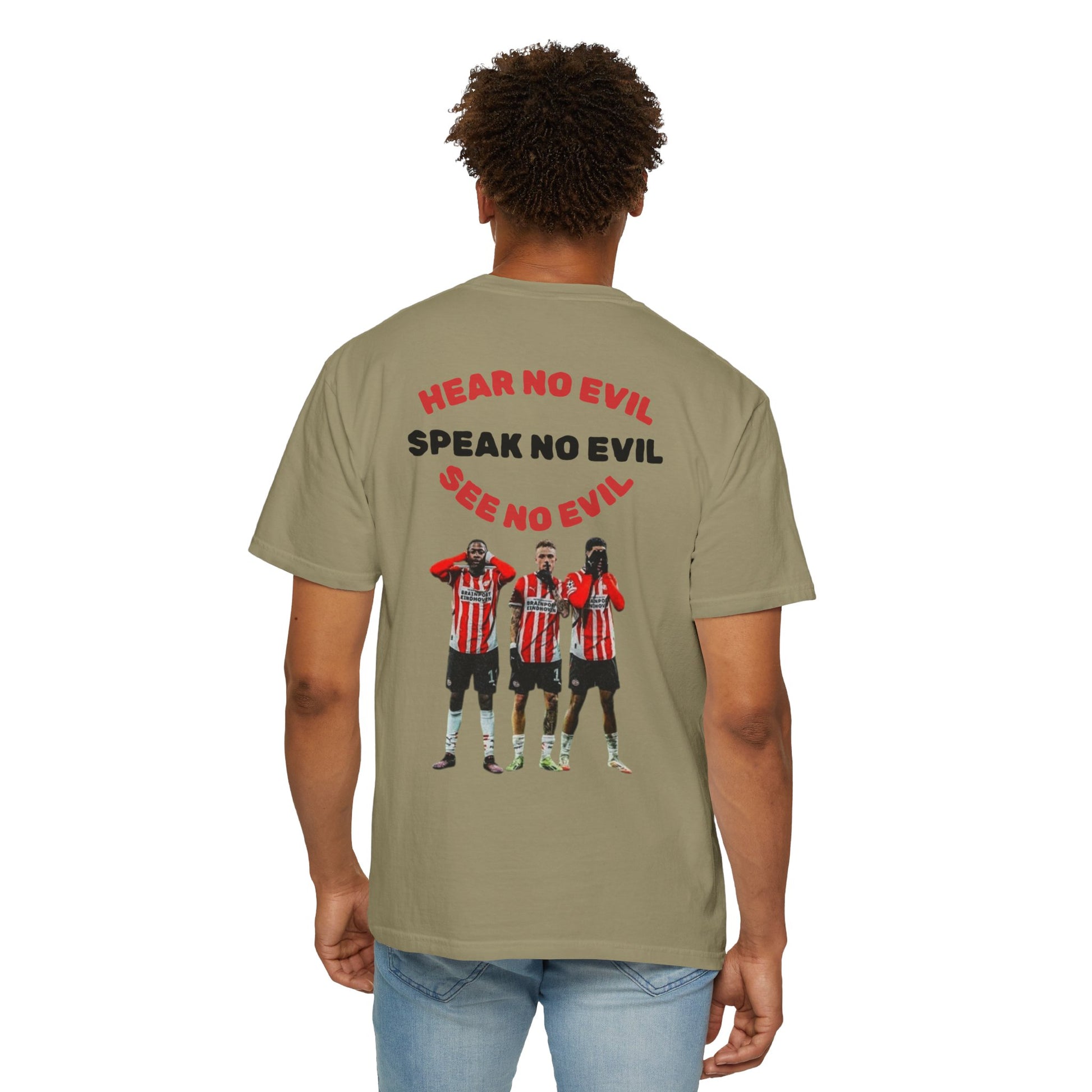 PSV T-shirt Hear No Evil Speak No Evil See No Evil Tee Shirt